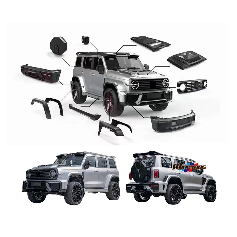New Arrival Bumper Tire Cover Accessories Bodykit For WEY Tank300 Tank 300 SUV Body Kit
New Arrival Bumper Tire Cover Accessories Bodykit For WEY Tank300 Tank 300 SUV Body Kit