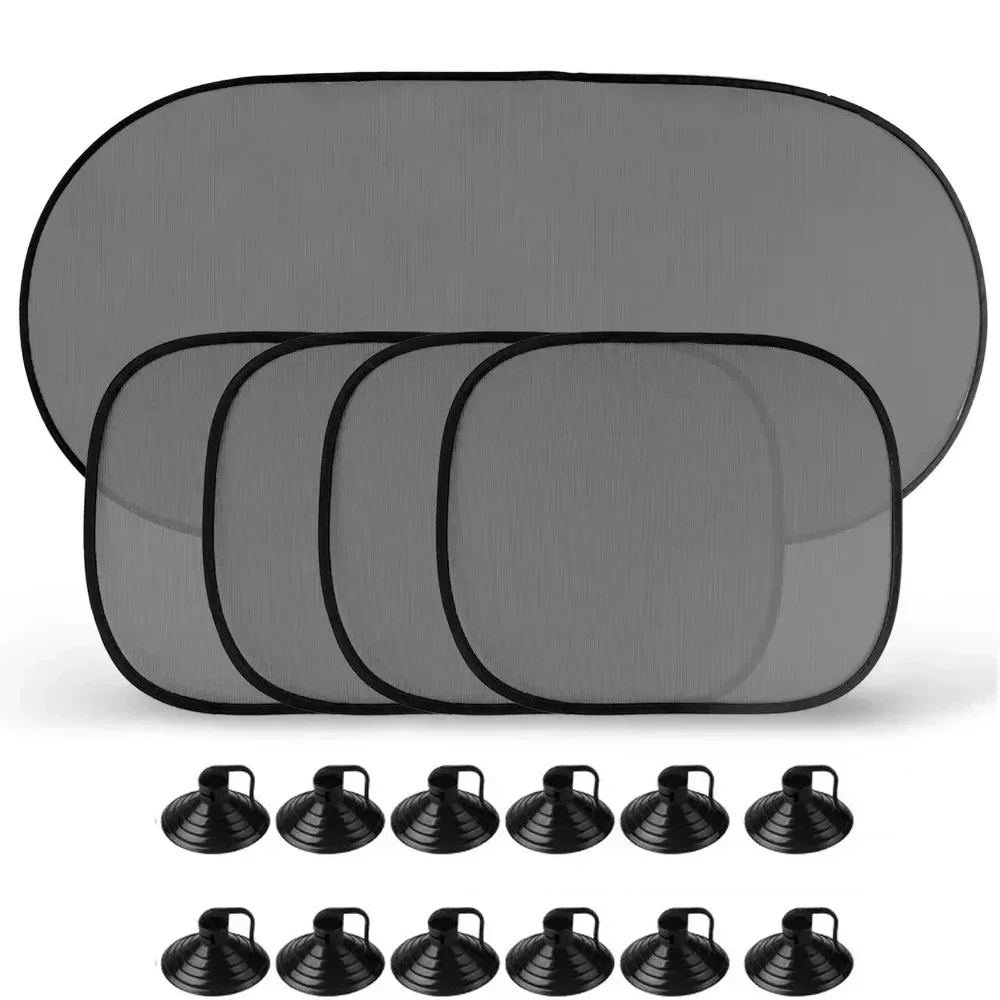 New Car Window Sunshade with suction cup embedded sunshade, Sunscreen UV protection Auto Window Curtain Sunshades Accessories
New Car Window Sunshade with suction cup embedded sunshade, Sunscreen UV protection Auto Window Curtain Sunshades Accessories