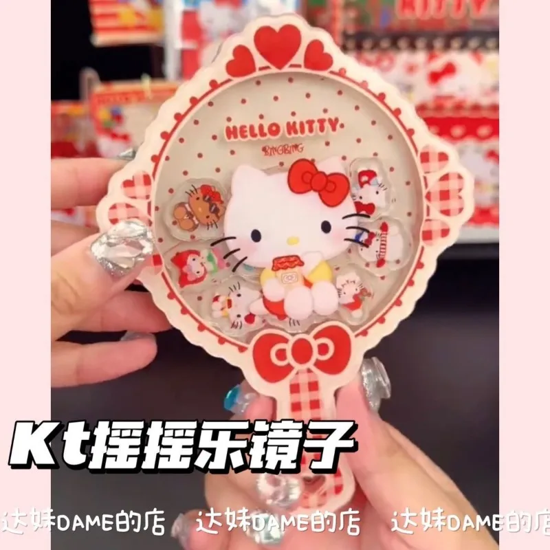 New Girly Heart Hello Kitty Anime Kawaii Sanrio Mirror Acrylic Cute Cartoon Kt Cat Portable Creative DIY Handheld Mirror Gifts
New Girly Heart Hello Kitty Anime Kawaii Sanrio Mirror Acrylic Cute Cartoon Kt Cat Portable Creative DIY Handheld Mirror Gifts