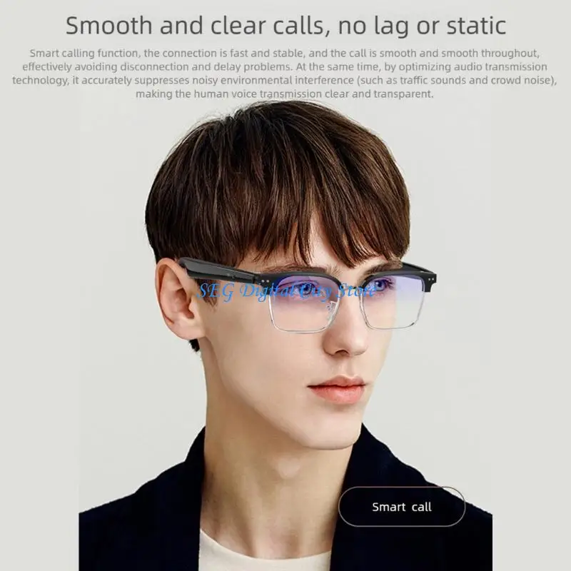 U75B AI Language Translator Glasses BLE6.0 Connection Voice Control Lightweight Design For Multilingual Communication Meeting
U75B AI Language Translator Glasses BLE6.0 Connection Voice Control Lightweight Design For Multilingual Communication Meeting