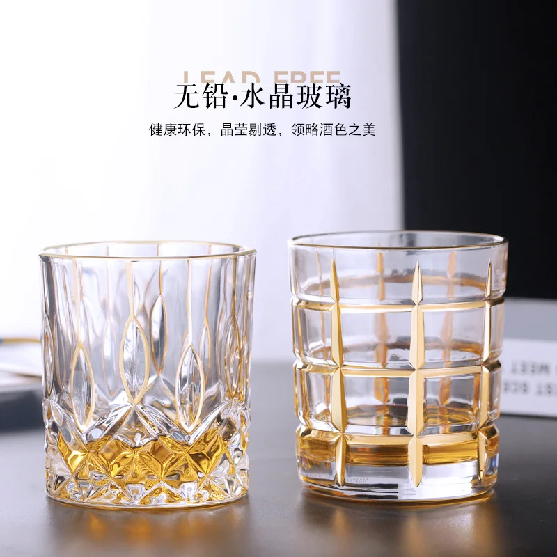 Gold Statue Hand-painted Crystal GlassWhiskey Glass,Household WaterCarved Juice Glass,Classical Vodka and ForeignWine Shot Glass
Gold Statue Hand-painted Crystal GlassWhiskey Glass,Household WaterCarved Juice Glass,Classical Vodka and ForeignWine Shot Glass