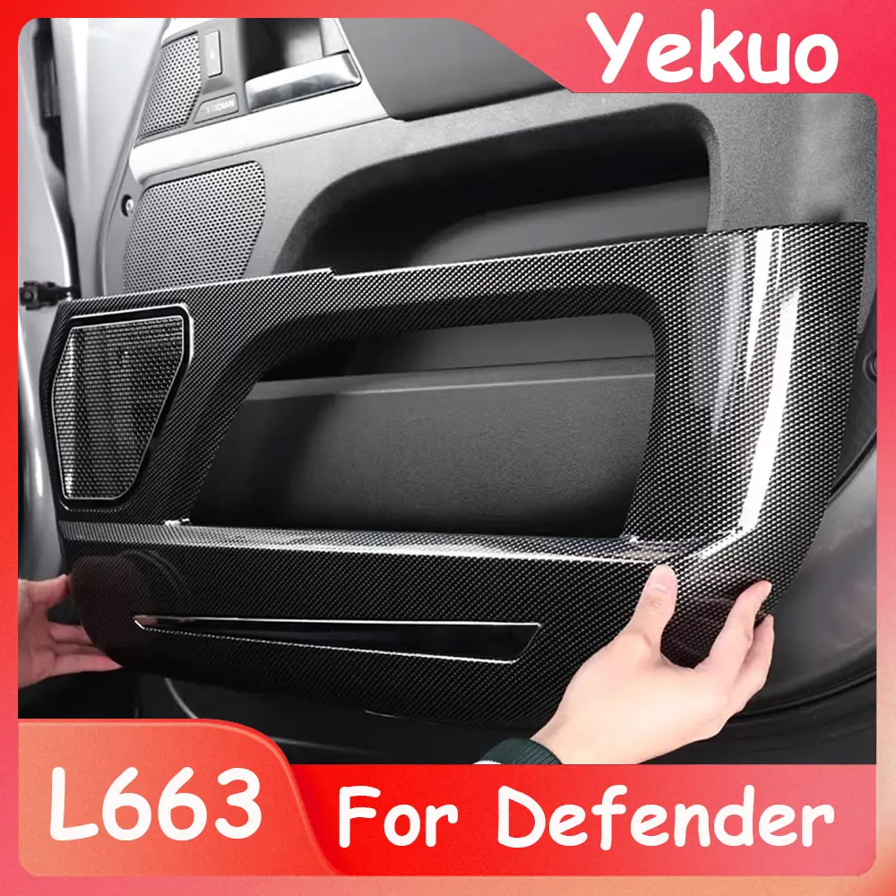 2020-2026 For Land Rover Defender 90/110/130 Door Kick Plates with Internally Improved ABS Covering All Door Accessories
2020-2026 For Land Rover Defender 90/110/130 Door Kick Plates with Internally Improved ABS Covering All Door Accessories