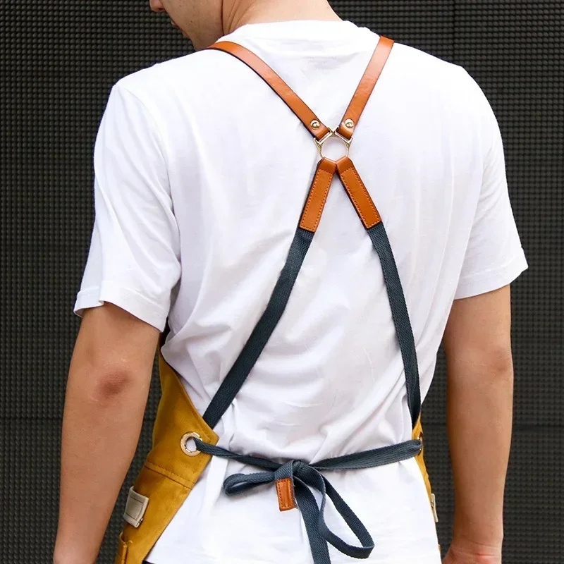 Apron For Kitchen Accessories, Pocket Cafe Pinafore, House Cleaning, Baking, Cooking, Work, For Hairdresser, Solid Canvas Master
Apron For Kitchen Accessories, Pocket Cafe Pinafore, House Cleaning, Baking, Cooking, Work, For Hairdresser, Solid Canvas Master