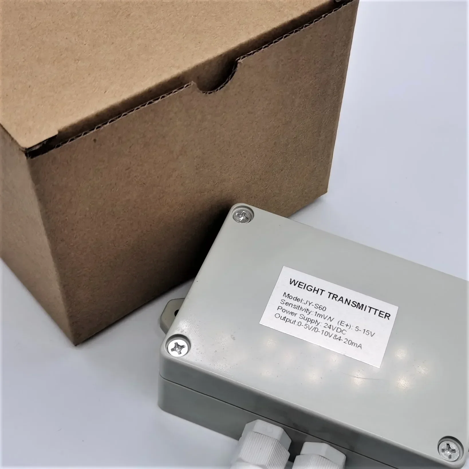 New In stock JY-S60 Weight transmitter 0-5v 0-10v 4-20mA output load cell amplifier
New In stock JY-S60 Weight transmitter 0-5v 0-10v 4-20mA output load cell amplifier