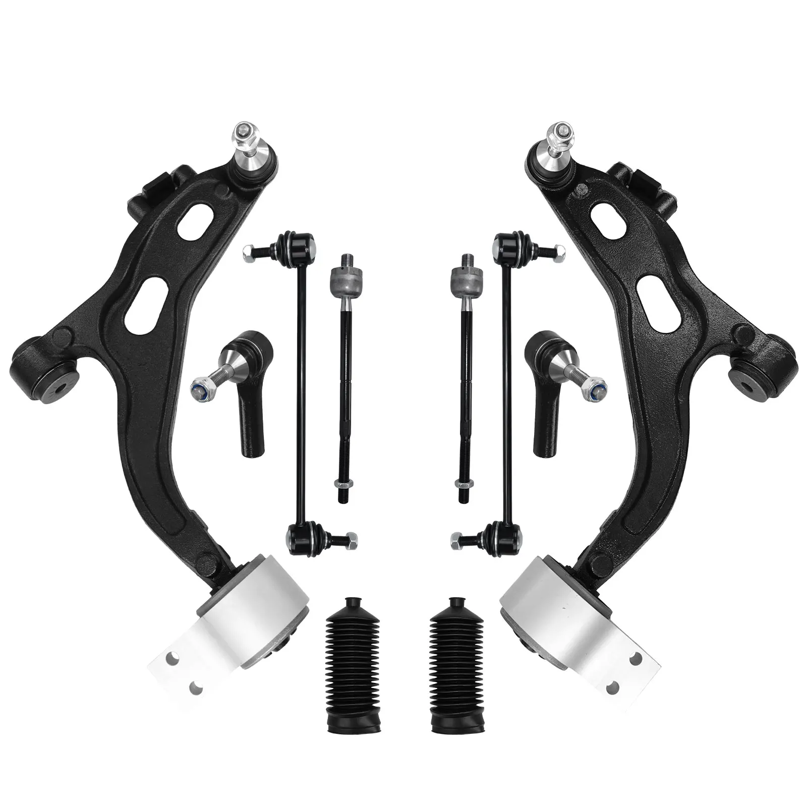TOPICKSAP 10PCS Front Lower Control Arm & Tie Rod End Boot Kit For Ford Freestyle Mercury Montego FWD 2005-2007 7T4Z*3049*AA
TOPICKSAP 10PCS Front Lower Control Arm & Tie Rod End Boot Kit For Ford Freestyle Mercury Montego FWD 2005-2007 7T4Z*3049*AA