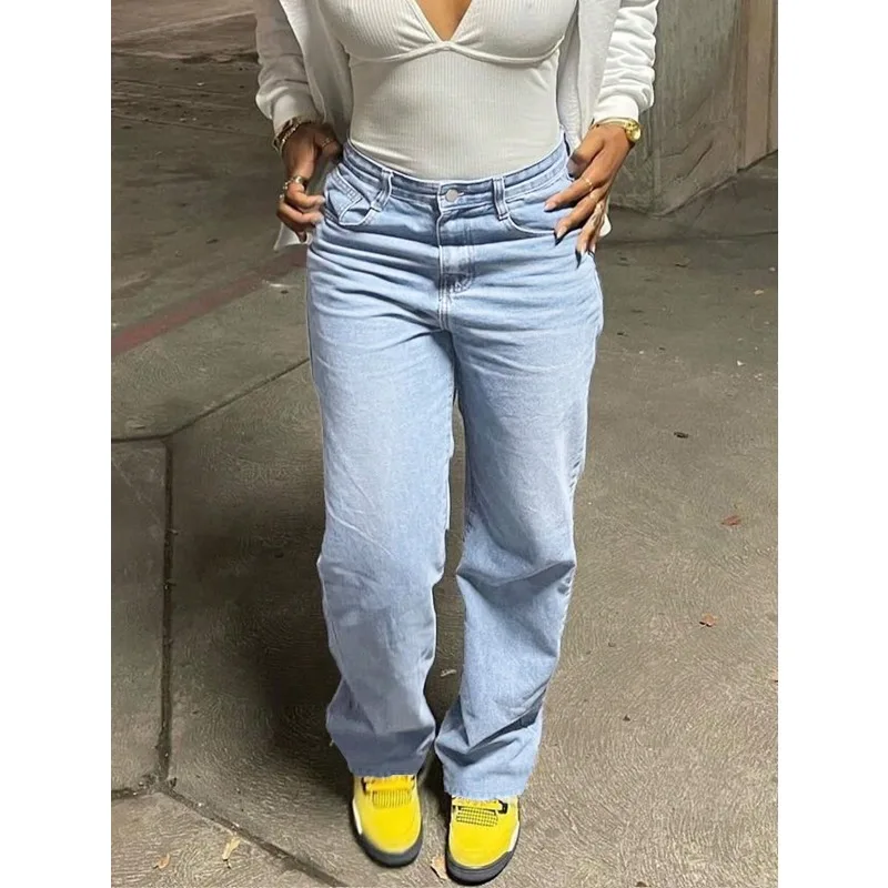 2026 Women's Classic Vintage Minimalist Loose Straight Leg Boyfriend Jeans Casual Everyday Denim Style
2026 Women's Classic Vintage Minimalist Loose Straight Leg Boyfriend Jeans Casual Everyday Denim Style