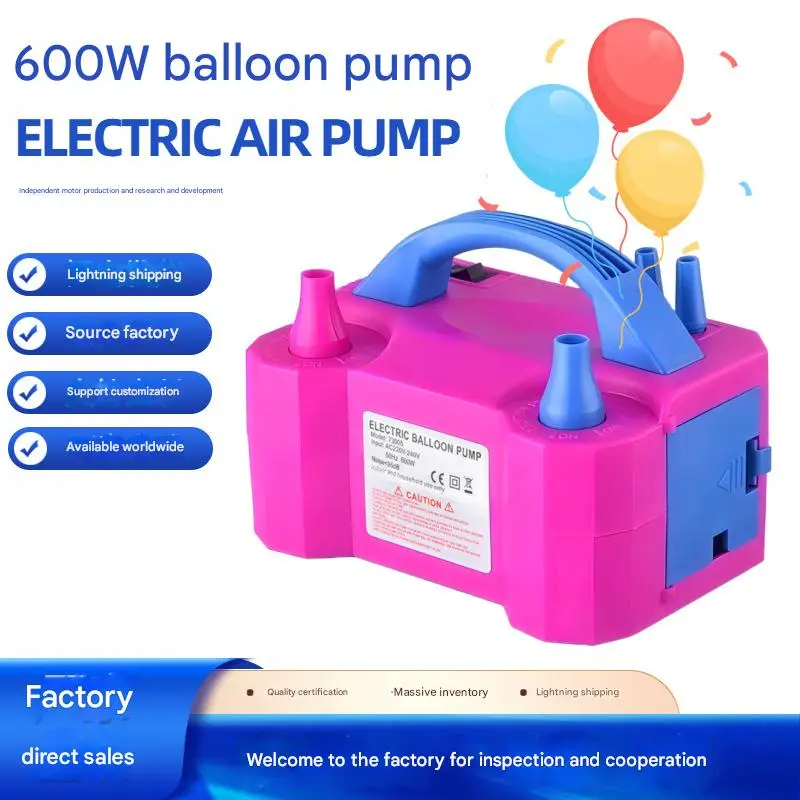 Balloon Party Electric Blowing Machine Birthday Party Balloon Accessories Banquet Atmosphere Double hole Automatic Inflator
Balloon Party Electric Blowing Machine Birthday Party Balloon Accessories Banquet Atmosphere Double hole Automatic Inflator
