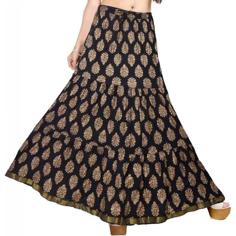 Flowy Long Skirt for Women A Line Casual Beach Party Holiday Maxi Skirts (S113-P)
Flowy Long Skirt for Women A Line Casual Beach Party Holiday Maxi Skirts (S113-P)