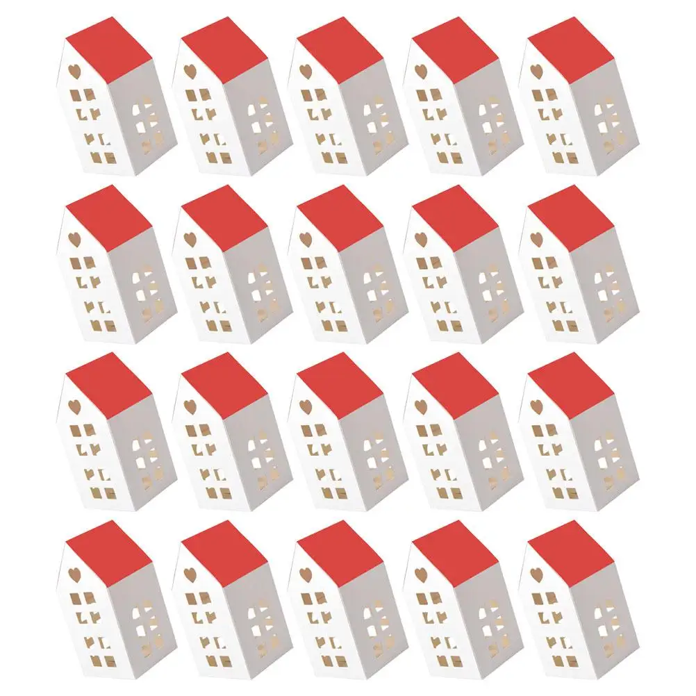 20 Pcs Candy Box Hollow House Shaped DIY Cardboard Party Favor Wedding Decor Storage Boxes Gift Packaging
20 Pcs Candy Box Hollow House Shaped DIY Cardboard Party Favor Wedding Decor Storage Boxes Gift Packaging