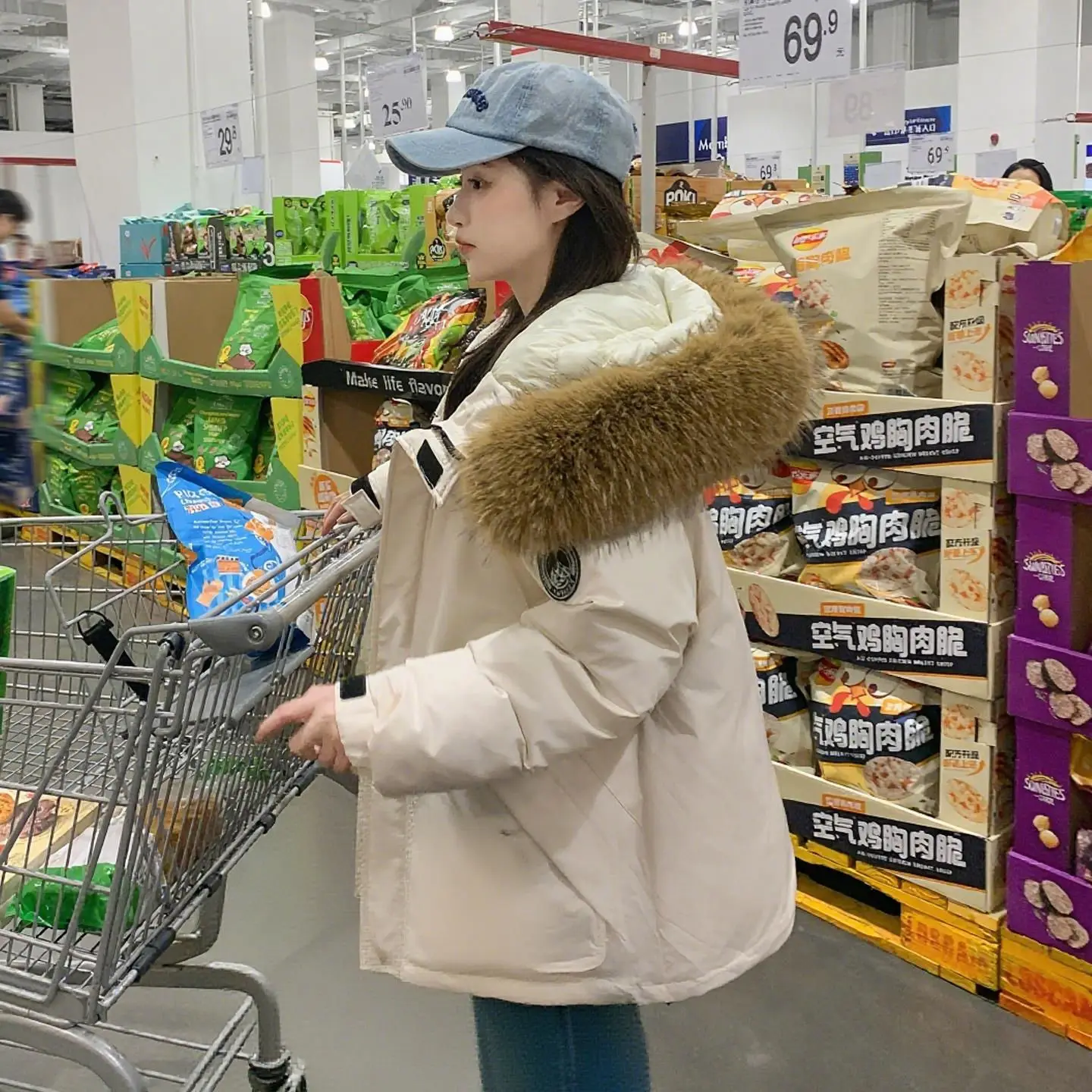 Зимняя женская парка из биохлопка, устойчивая к сминанию, с объемными полосками, однотонная, с шнуровкой, льняная, с высоким воротником-стойкой, с завышенной талией, в стиле High-Street
Зимняя женская парка из биохлопка, устойчивая к сминанию, с объемными полосками, однотонная, с шнуровкой, льняная, с высоким воротником-стойкой, с завышенной талией, в стиле High-Street