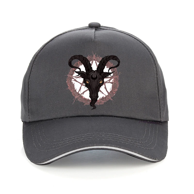 Summon demon Baseball cap Men Sigil Of Satan hat 90s Goat Head hat Summer Unisex adjustable snapback hats
Summon demon Baseball cap Men Sigil Of Satan hat 90s Goat Head hat Summer Unisex adjustable snapback hats
