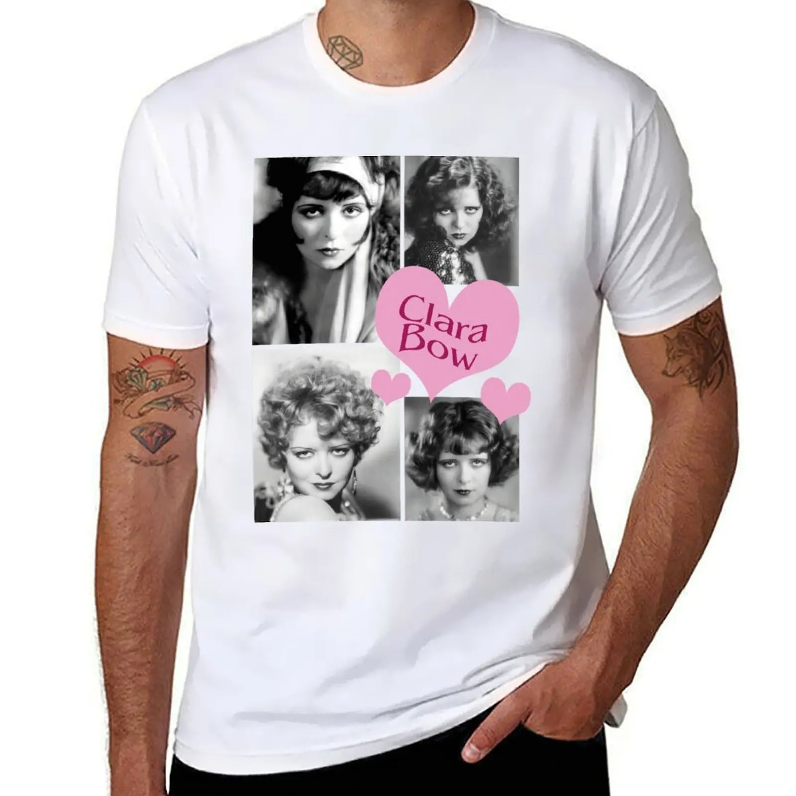 Clara Bow T-Shirt Casual Basic Street Style T-Shirt
Clara Bow T-Shirt Casual Basic Street Style T-Shirt