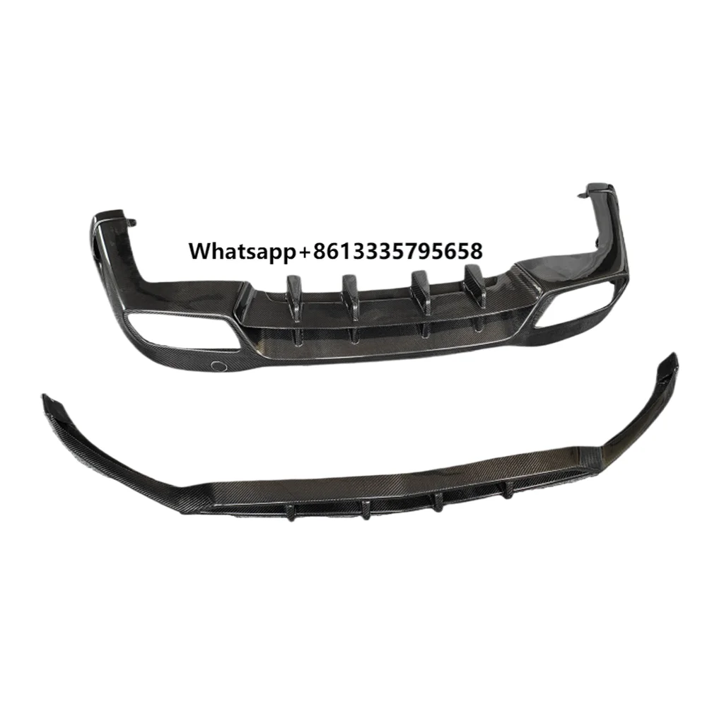 Genuine High Quality Carbon Fiber B-Style Front Bumper Lip and Rear Diffuser Body Kit for Benz GLC63 X253
Genuine High Quality Carbon Fiber B-Style Front Bumper Lip and Rear Diffuser Body Kit for Benz GLC63 X253