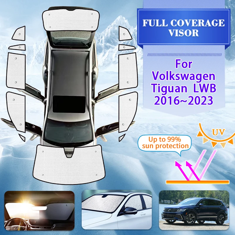 Автомобильный солнцезащитный козырек с защитой от УФ-лучей для VW Volkswagen Tiguan L LWB MK2 2016 ~ 2023 2020, козырек на окно автомобиля, солнцезащитные козыреки, аксессуары
Автомобильный солнцезащитный козырек с защитой от УФ-лучей для VW Volkswagen Tiguan L LWB MK2 2016 ~ 2023 2020, козырек на окно автомобиля, солнцезащитные козыреки, аксессуары