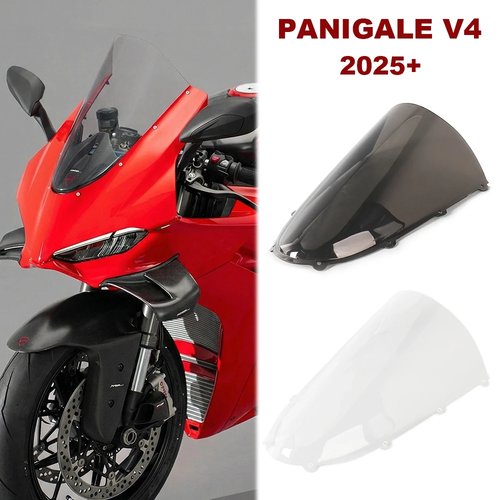 Motorcycle Accessories Windscreen For Ducati Panigale V4 V4S V4R 2025 2026 Windshield Wind Deflector Acrylic Fairing Screen
Motorcycle Accessories Windscreen For Ducati Panigale V4 V4S V4R 2025 2026 Windshield Wind Deflector Acrylic Fairing Screen