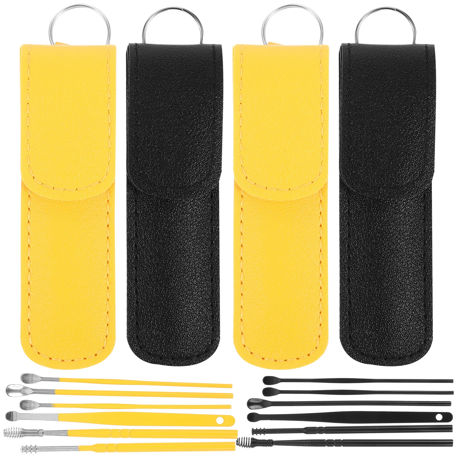 4Sets Metal Earwax Removal Set Wear-Resistant Ear Cleaner Tool Household Ear Picker Set Convenient Portable Earwax Cleaning Tool
4Sets Metal Earwax Removal Set Wear-Resistant Ear Cleaner Tool Household Ear Picker Set Convenient Portable Earwax Cleaning Tool