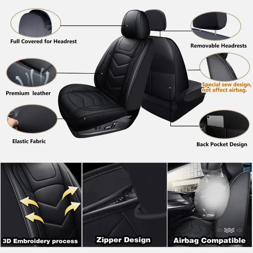 For Acura TLX RDX MDX TSX Car Seats Cover Front Rear Full Set Leather Protector Auto Interior Accessories
For Acura TLX RDX MDX TSX Car Seats Cover Front Rear Full Set Leather Protector Auto Interior Accessories