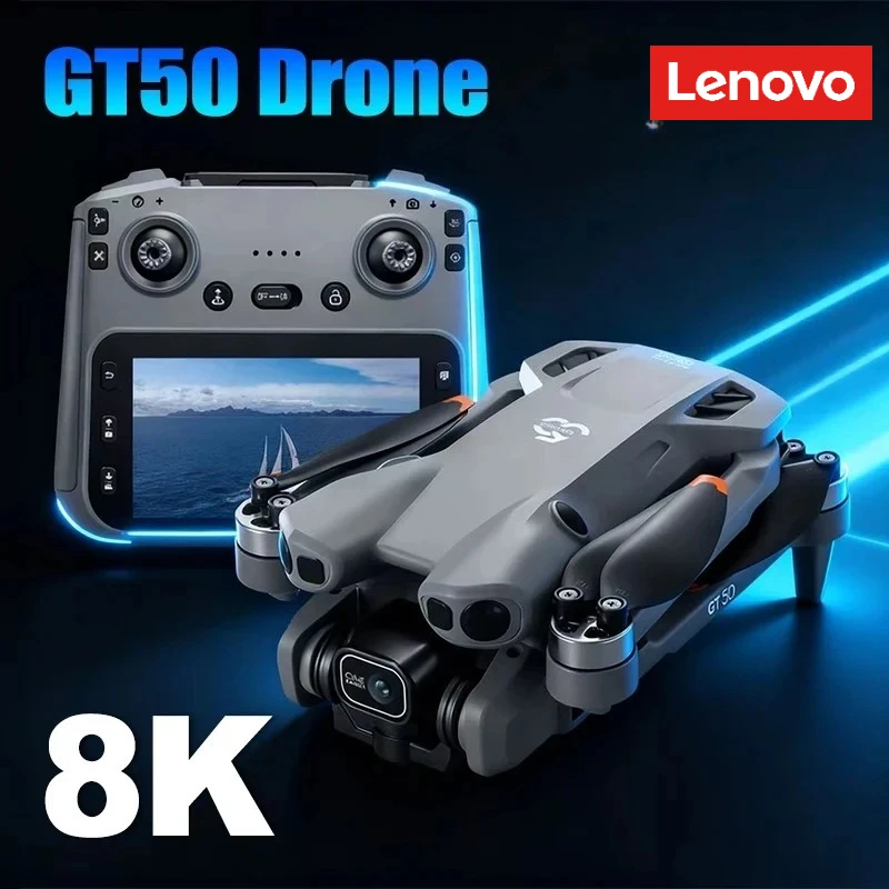 Lenovo GT50 Drone FPV 8K Professional 4K HD Dual Camera WIFI Light Flow Brushless Motor Obstacle Avoidance Quadcopter kid Toys
Lenovo GT50 Drone FPV 8K Professional 4K HD Dual Camera WIFI Light Flow Brushless Motor Obstacle Avoidance Quadcopter kid Toys