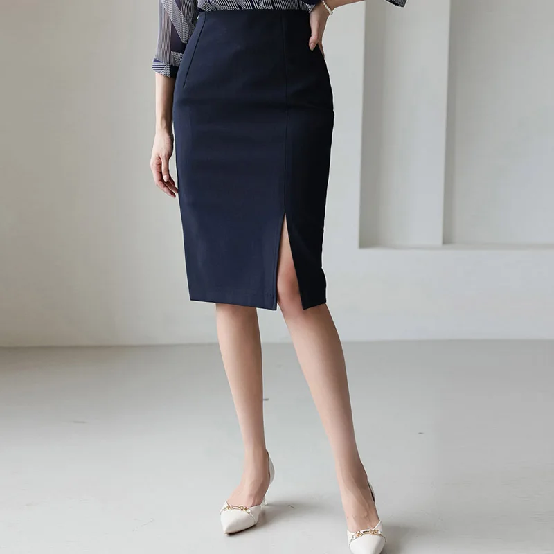 New 2026 Summer High Waist Work Skirt Elegant Slimming Business Midi Skirt Commute Simple Style Polyester Fiber H-Shape Skirt
New 2026 Summer High Waist Work Skirt Elegant Slimming Business Midi Skirt Commute Simple Style Polyester Fiber H-Shape Skirt