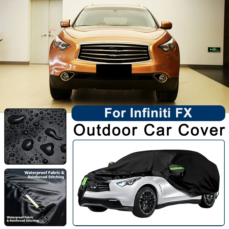 Outdoor Car Cover Waterproof Dustproof UV Sun Protection, Full Car Protector Exterior Accessories For Infiniti FX S50 S51
Outdoor Car Cover Waterproof Dustproof UV Sun Protection, Full Car Protector Exterior Accessories For Infiniti FX S50 S51