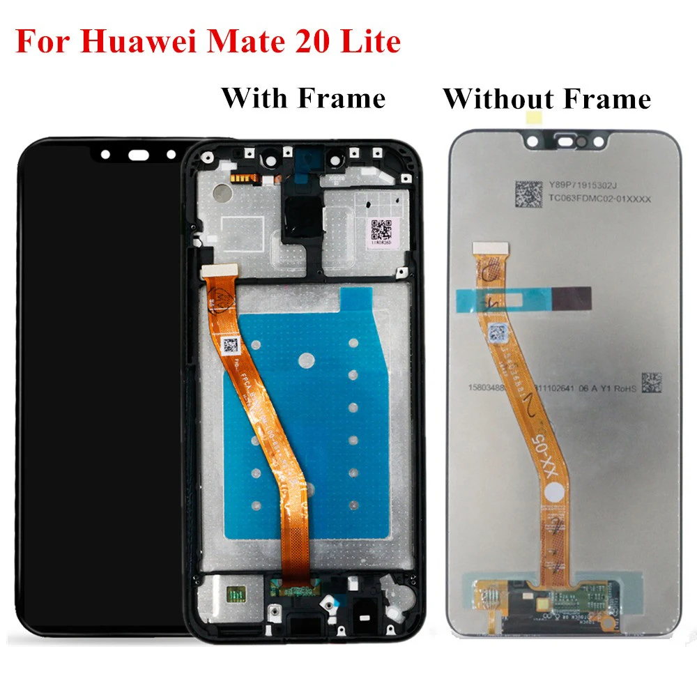 6.3" Original Display For Huawei Mate 20 Lite LCD Touch Screen LCD Panel Replacement For Mate 20 lite AL00 LX1 LX2 Screen
6.3" Original Display For Huawei Mate 20 Lite LCD Touch Screen LCD Panel Replacement For Mate 20 lite AL00 LX1 LX2 Screen
