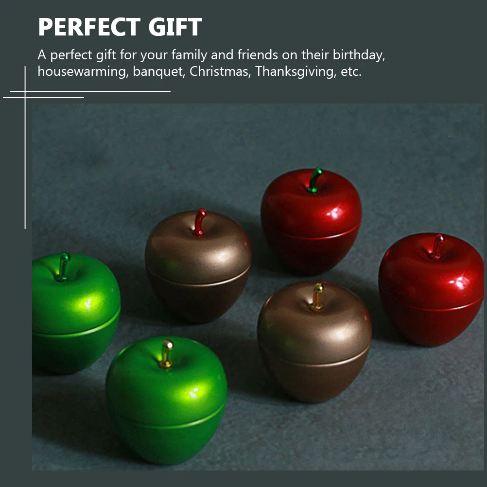 4pcs Apple Shape Sealed Tea Cans Candy Jars Tinplate Storage Christmas Gift Large Caliber Multi Function Canister Household
4pcs Apple Shape Sealed Tea Cans Candy Jars Tinplate Storage Christmas Gift Large Caliber Multi Function Canister Household