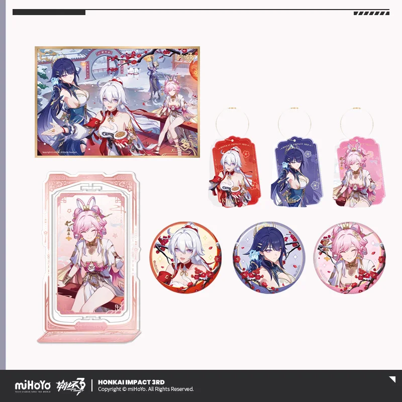 Sunsyea Honkai Impact 3rd Official Merch miHoYo Original Authentic SSKX Badge Acrylic Stand Colored Paper Elysia Kiana
Sunsyea Honkai Impact 3rd Official Merch miHoYo Original Authentic SSKX Badge Acrylic Stand Colored Paper Elysia Kiana