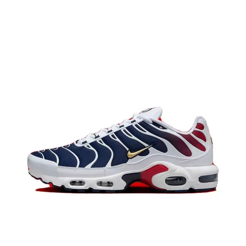 Nike Air Max Plus Running Shoes Men Shock-absorbent Wear-resistant Waterproof Durable Cushioning Running Shoe Blue Orange Purple
Nike Air Max Plus Running Shoes Men Shock-absorbent Wear-resistant Waterproof Durable Cushioning Running Shoe Blue Orange Purple