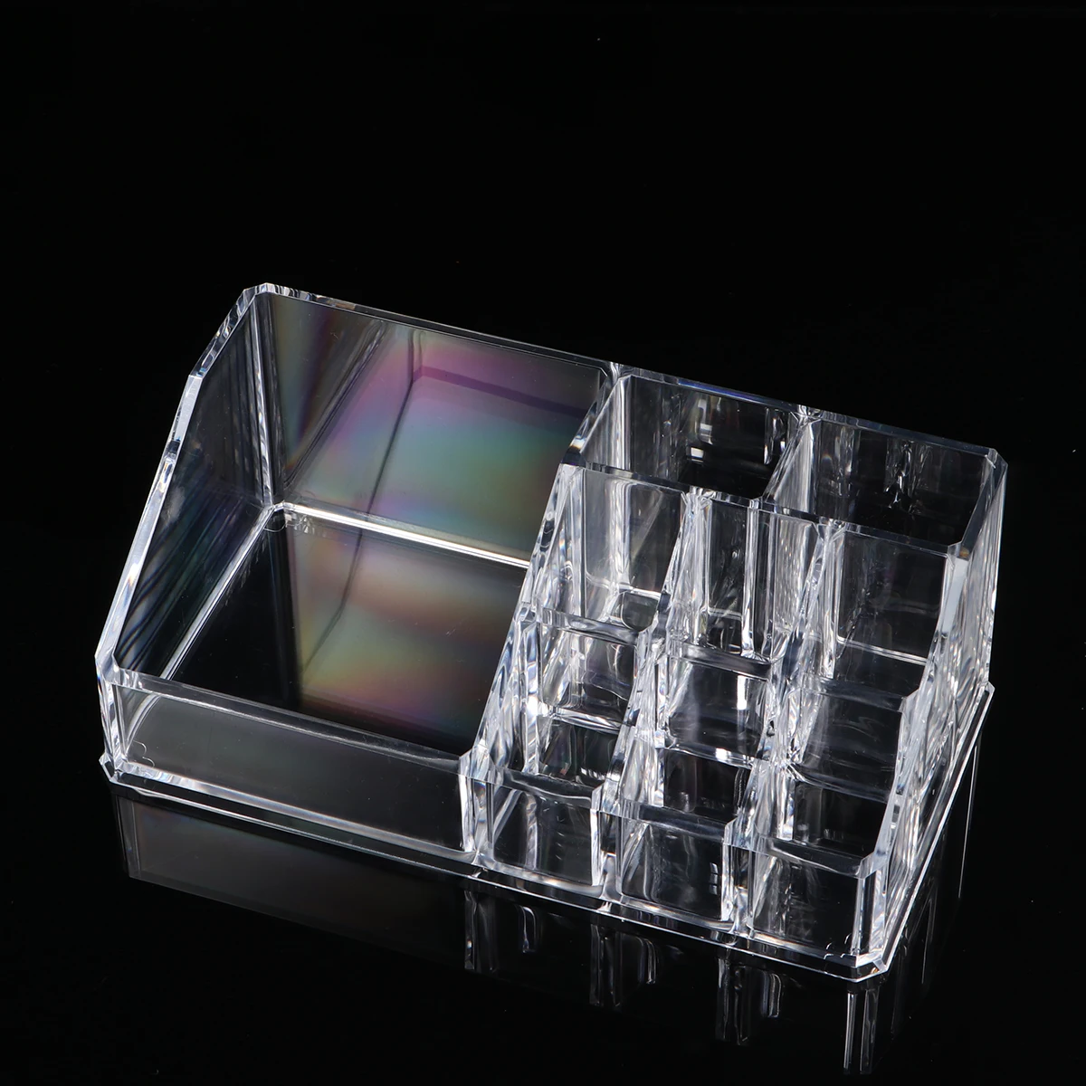 Cosmetics Organizer Transparent Acrylic Makeup Storage Case Drawer Type Desktop Holder 17x9.5x6.5cm 
Cosmetics Organizer Transparent Acrylic Makeup Storage Case Drawer Type Desktop Holder 17x9.5x6.5cm