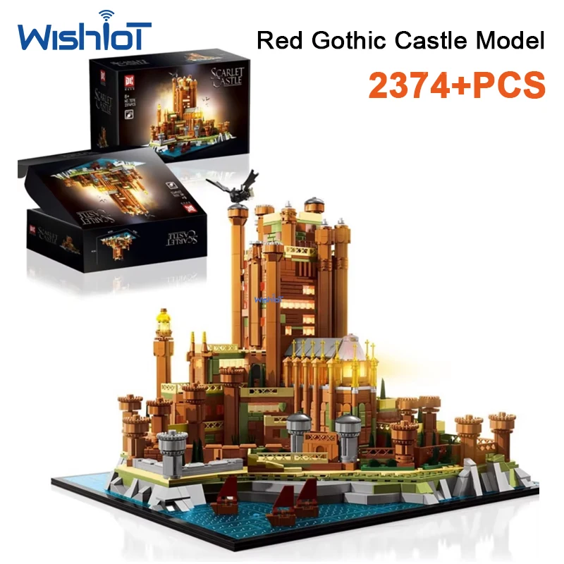 2374pcs Gothic Castle MOC Architecture Building Blocks Set DIY Creative Construction Bricks Toys for Adult Children Gift
2374pcs Gothic Castle MOC Architecture Building Blocks Set DIY Creative Construction Bricks Toys for Adult Children Gift
