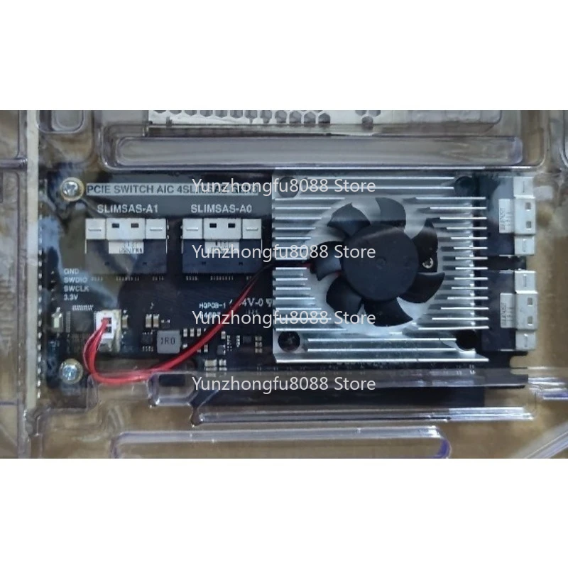 PCIe Expansion Card PLX Split Card PLX8748 Onboard Compatible Module Supports Graphics Card M.2U2NvmeSSD
PCIe Expansion Card PLX Split Card PLX8748 Onboard Compatible Module Supports Graphics Card M.2U2NvmeSSD