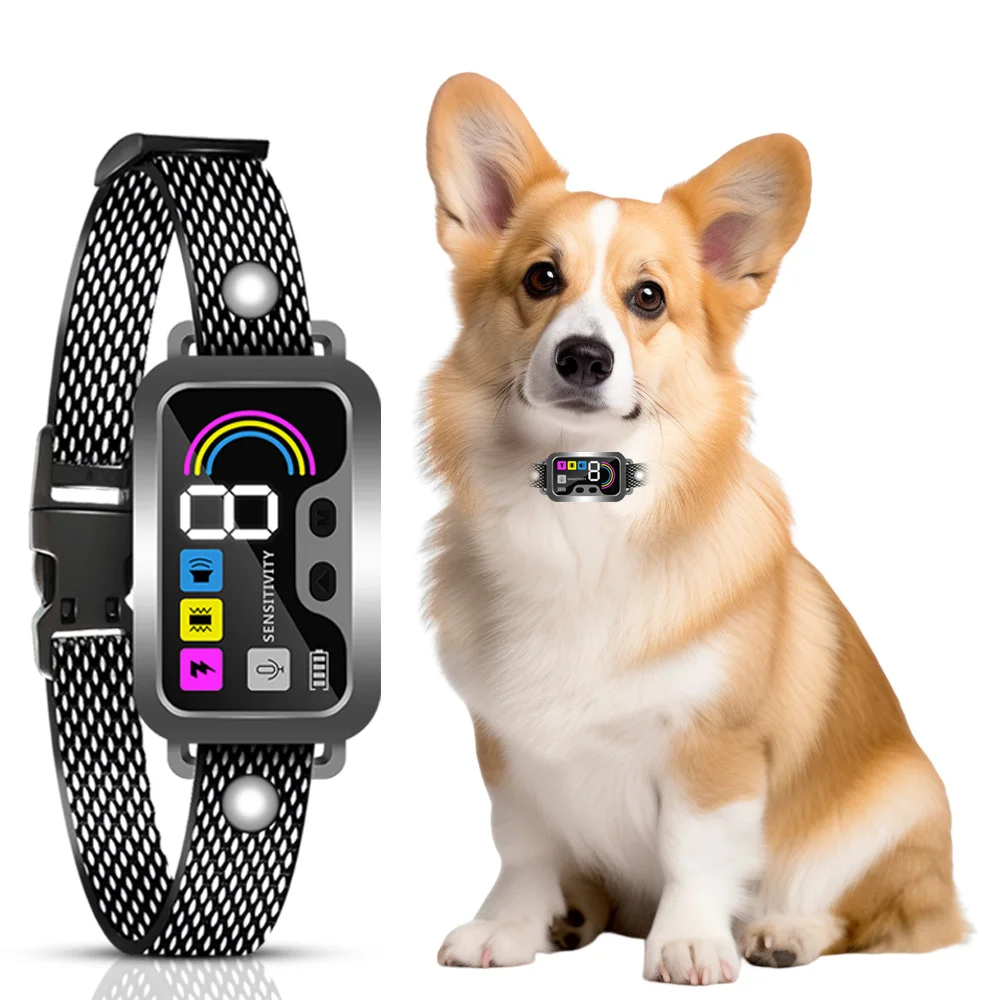2024 NEW Anti Bark Training Collar with Adjustable Sensitivity Beep Vibration Shock, Bark Shock Collar for Large Medium Small Do
2024 NEW Anti Bark Training Collar with Adjustable Sensitivity Beep Vibration Shock, Bark Shock Collar for Large Medium Small Do
