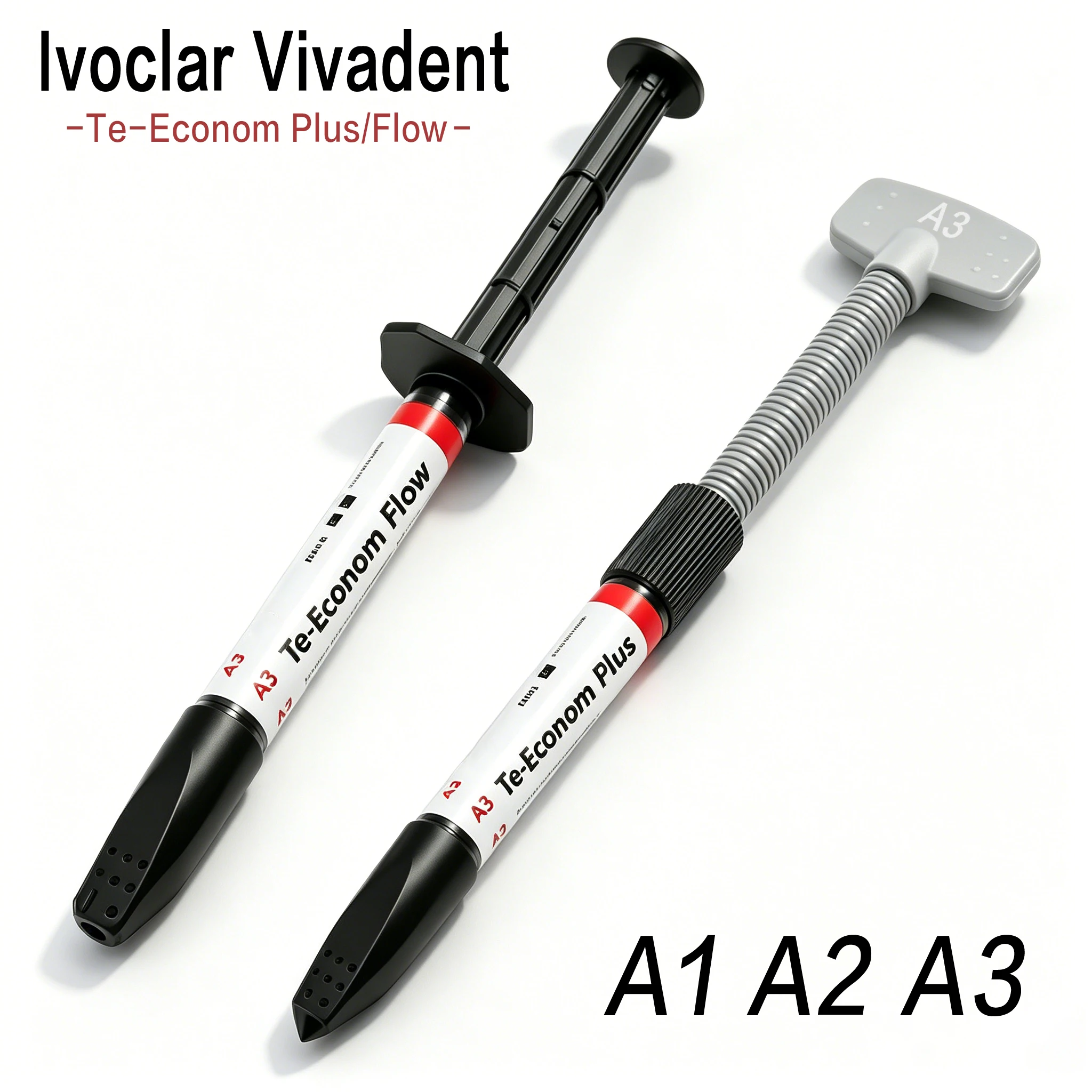 Dental Ivoclar Vivadent Composite Resin TE Plus 3Pcs/pack Restorative Material Light Cure Radiopaque Oral Cavity Refill Syringe
Dental Ivoclar Vivadent Composite Resin TE Plus 3Pcs/pack Restorative Material Light Cure Radiopaque Oral Cavity Refill Syringe
