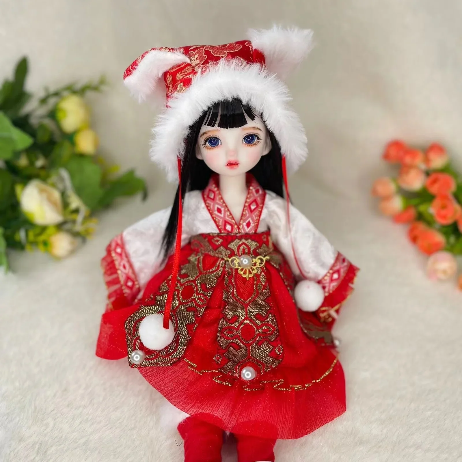 Подвижная кукла принцессы BJD с большими глазами, густые волосы, мини-кукла Bjd 30 см, корейский макияж, милая кукла 1/6 BJD, мини-игрушка для девочек, подарки для девочек
Подвижная кукла принцессы BJD с большими глазами, густые волосы, мини-кукла Bjd 30 см, корейский макияж, милая кукла 1/6 BJD, мини-игрушка для девочек, подарки для девочек