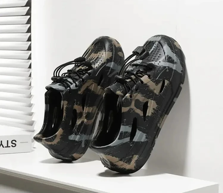 Новые летние повседневные туфли с отверстиями и трансферной печатью 2025 года, устойчивые к скольжению, удобные и без запаха.
Новые летние повседневные туфли с отверстиями и трансферной печатью 2025 года, устойчивые к скольжению, удобные и без запаха.