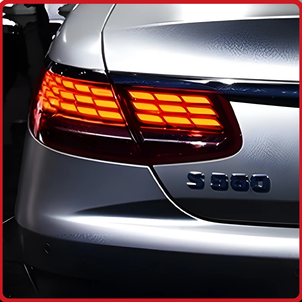 For Mercedes-Benz S-Class Coupe C217 2014-2017 Taillights Assembly Upgrade LED Start Animation Plug and Play Dragon Scale Style
For Mercedes-Benz S-Class Coupe C217 2014-2017 Taillights Assembly Upgrade LED Start Animation Plug and Play Dragon Scale Style