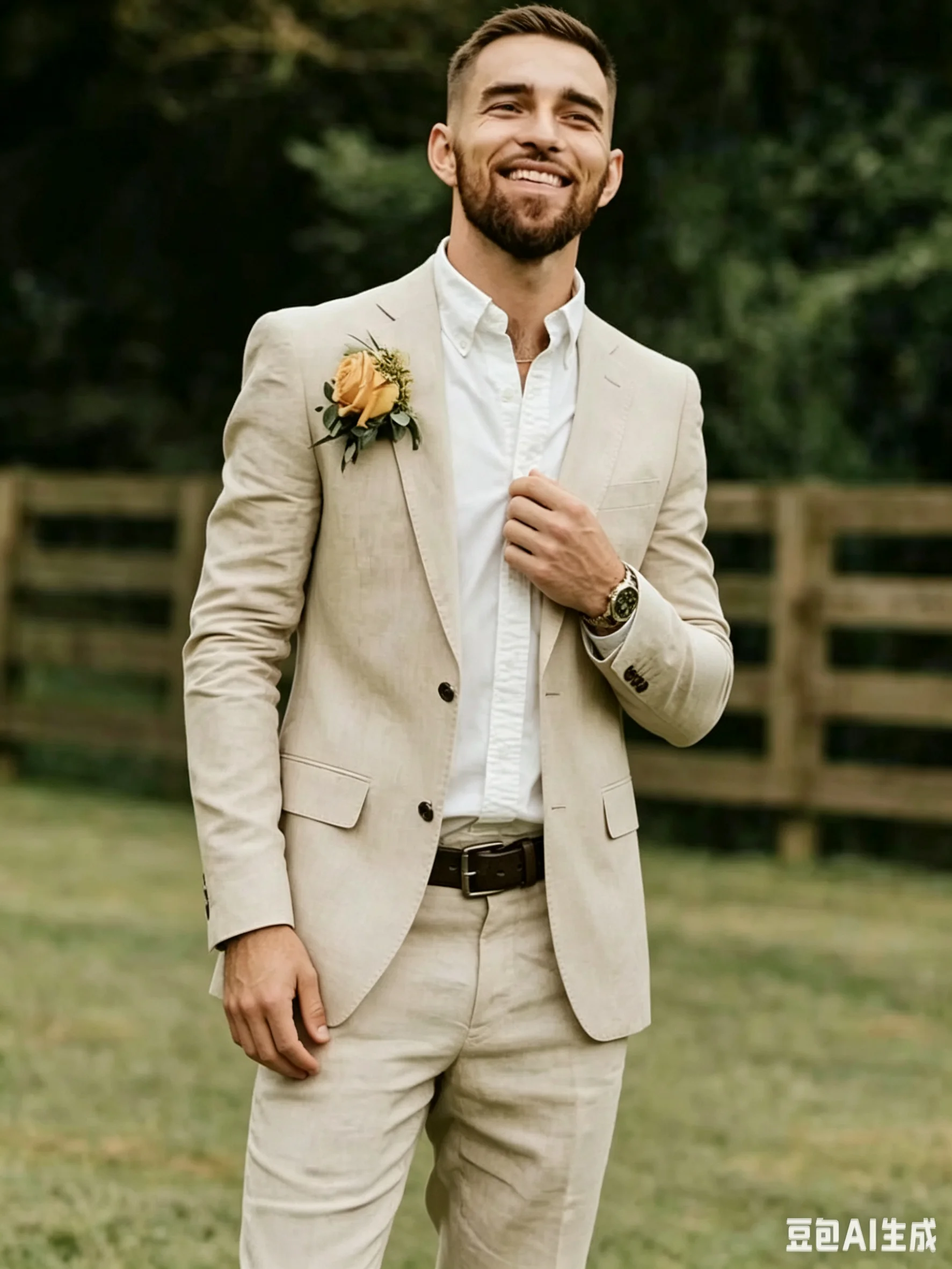 2 Pieces Beige/Blue Linen Men Suits For Wedding Groom Tuxedo Slim Fit Notch Lapel Blazer Pants for Party Prom Occasionm Outfits
2 Pieces Beige/Blue Linen Men Suits For Wedding Groom Tuxedo Slim Fit Notch Lapel Blazer Pants for Party Prom Occasionm Outfits