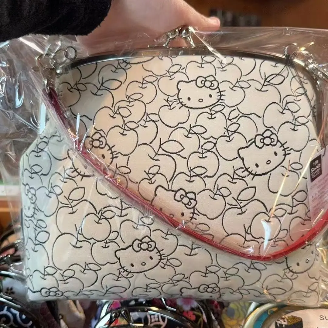 Hello Kitty Shoulder Bag Cute Delicate Embroidery Printing Handbag New Fashion Trend High-capacity Certificate Bag Gifts
Hello Kitty Shoulder Bag Cute Delicate Embroidery Printing Handbag New Fashion Trend High-capacity Certificate Bag Gifts
