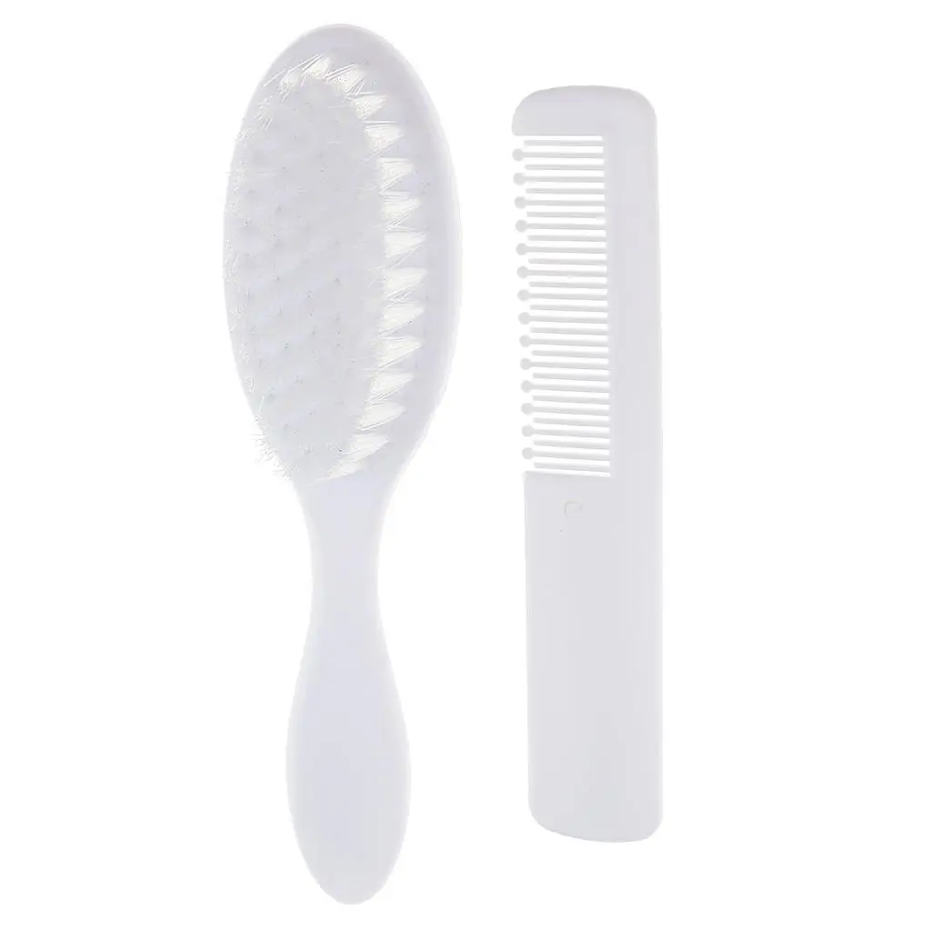 Infant Hair Brush Set Round Tip Comb Baby Scalp Massage Tool for Child Head Clean and Styling
Infant Hair Brush Set Round Tip Comb Baby Scalp Massage Tool for Child Head Clean and Styling