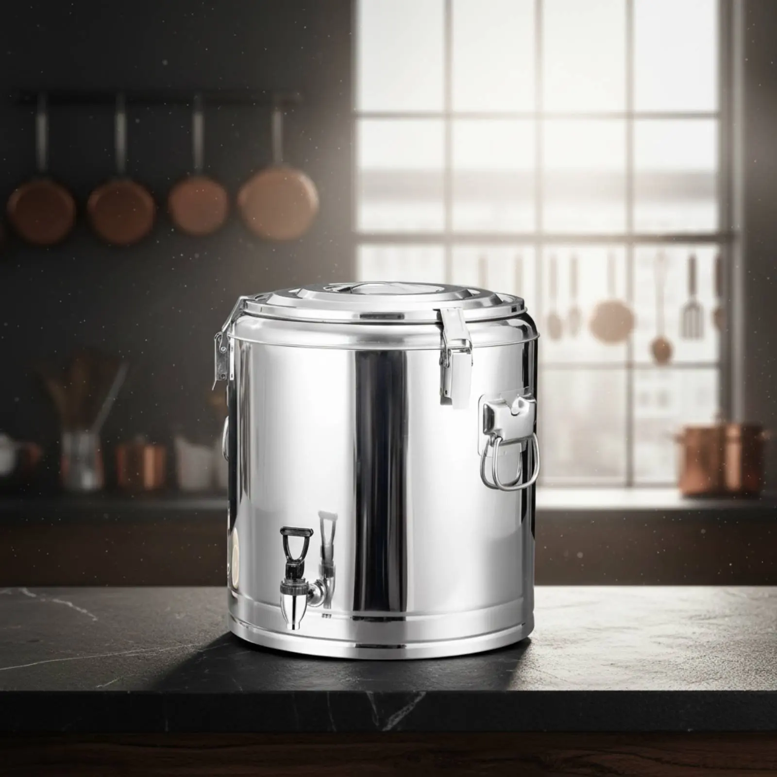Stainless Steel Insulated Container Double Wall Construction Large Capacity Thermal Container Stainless Steel Lined Food
Stainless Steel Insulated Container Double Wall Construction Large Capacity Thermal Container Stainless Steel Lined Food