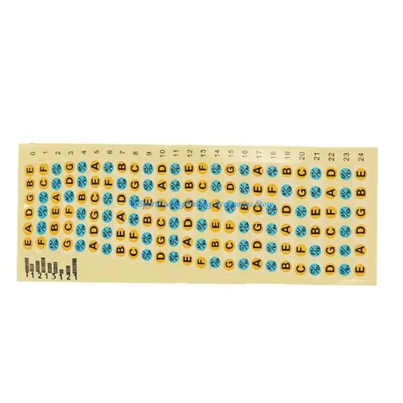 5pcs Guitar Fretboard Note Decals Fingerboard Frets Map Sticker for Learning
5pcs Guitar Fretboard Note Decals Fingerboard Frets Map Sticker for Learning