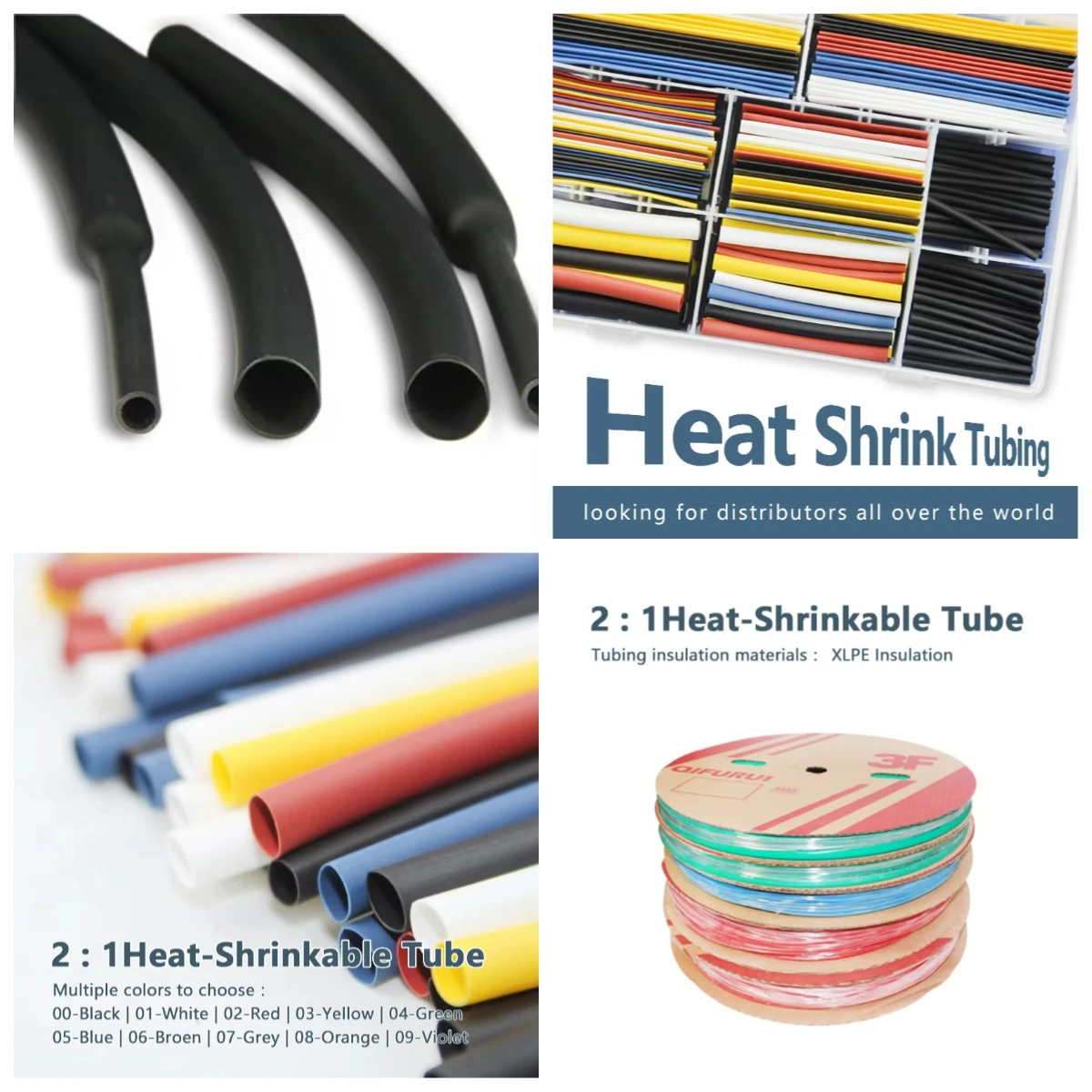 Black Polyethylene Heat Shrink Tube ID3.5mm VW-1 Flame Retardant High Temperature Resistant
Black Polyethylene Heat Shrink Tube ID3.5mm VW-1 Flame Retardant High Temperature Resistant