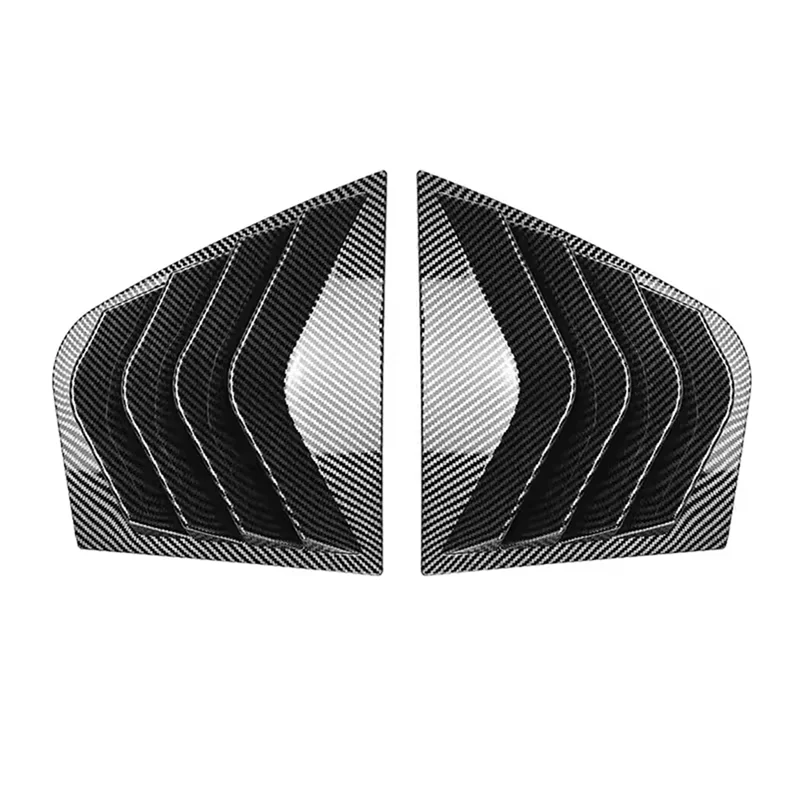 Накладка из углеродного волокна, жалюзи заднего четверти окна автомобиля, подходят для KIA Stinger 2018-2024, замена бокового вентиляционного отверстия
Накладка из углеродного волокна, жалюзи заднего четверти окна автомобиля, подходят для KIA Stinger 2018-2024, замена бокового вентиляционного отверстия