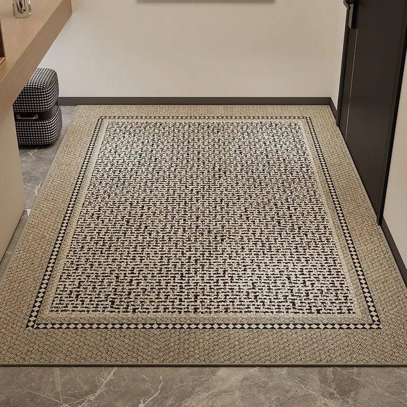 Modern Simple Home Entrance Mat Anti Dirt Wear Resistant Door Mat Circle Fleece Mudroom Carpet for Living Room Bedroom
Modern Simple Home Entrance Mat Anti Dirt Wear Resistant Door Mat Circle Fleece Mudroom Carpet for Living Room Bedroom