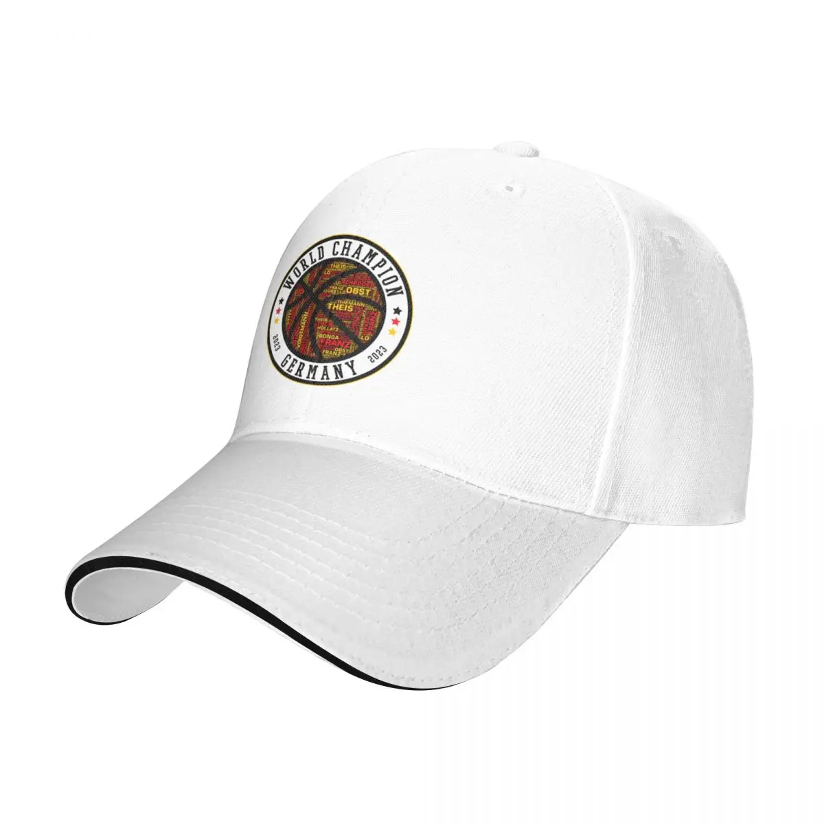 Basketball World Champion Germany Roster 2023 Baseball Cap Golf Hat Fluffy Hat Men's Luxury Women's
Basketball World Champion Germany Roster 2023 Baseball Cap Golf Hat Fluffy Hat Men's Luxury Women's