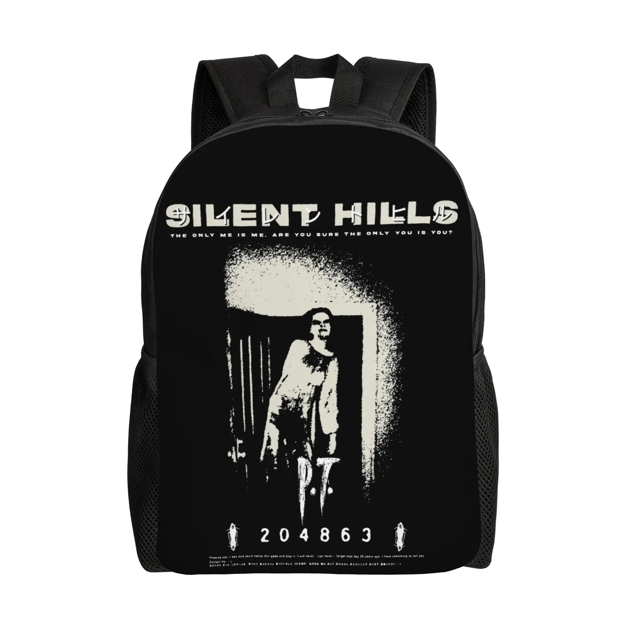 Рюкзак Silent Hill для мужчин, женщин, подростков, студентов, рабочий рюкзак, сумка для ноутбука с изображением игры в жанре хоррор, подарок
Рюкзак Silent Hill для мужчин, женщин, подростков, студентов, рабочий рюкзак, сумка для ноутбука с изображением игры в жанре хоррор, подарок
