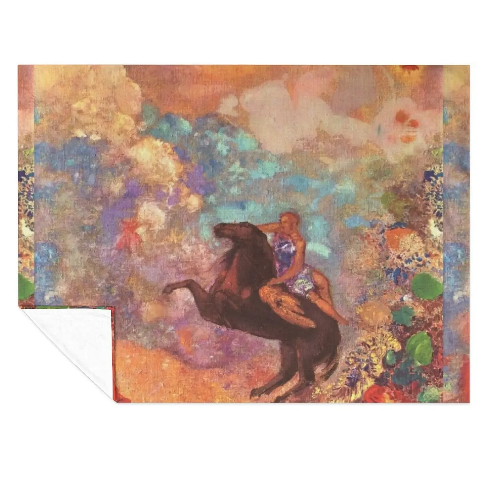 HD The Muse on Pegasus, by Odilon Redon The Muse on Pegasus (1900) High Definition Throw Blanket decorative Nap Blankets
HD The Muse on Pegasus, by Odilon Redon The Muse on Pegasus (1900) High Definition Throw Blanket decorative Nap Blankets