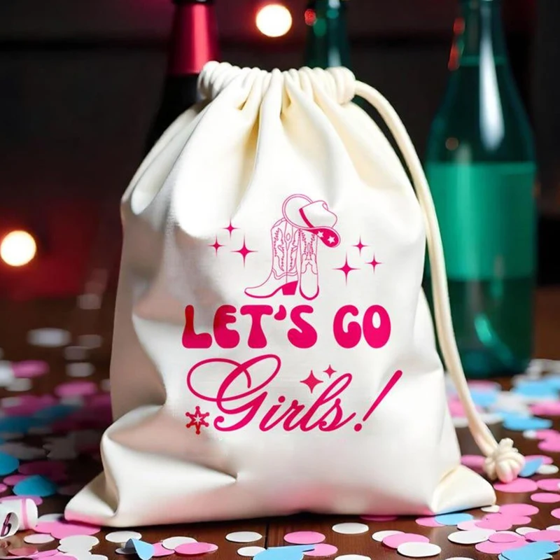 5pcs Let’s Go Girls Bachelorette Party Favor Bag Western Cowgirl Bride To Be Bridesmaid Gifts Wedding Bridal Shower Decorations
5pcs Let’s Go Girls Bachelorette Party Favor Bag Western Cowgirl Bride To Be Bridesmaid Gifts Wedding Bridal Shower Decorations