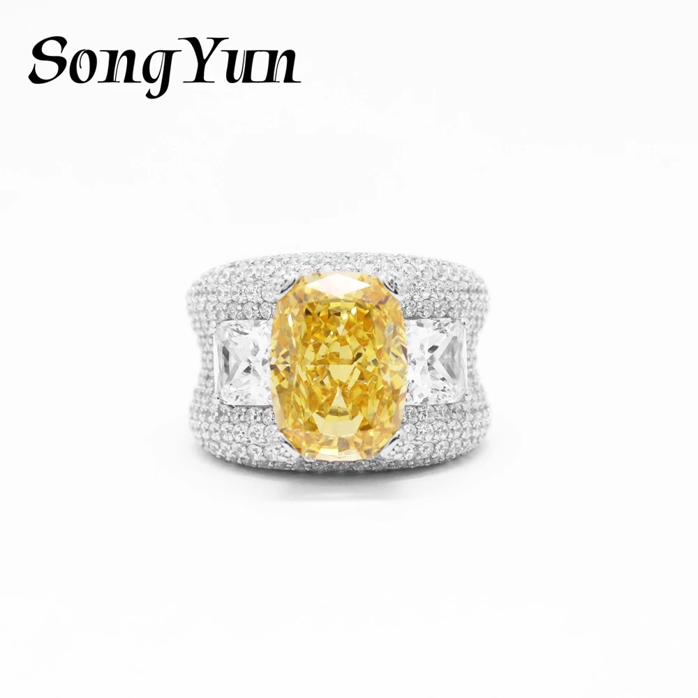 SongYun Jewelry 925 Sterling Silver Ring Fine HCD Gemstones HCD Diamond Handcrafted Deco 925 Sterling Silver Ring Accessories
SongYun Jewelry 925 Sterling Silver Ring Fine HCD Gemstones HCD Diamond Handcrafted Deco 925 Sterling Silver Ring Accessories