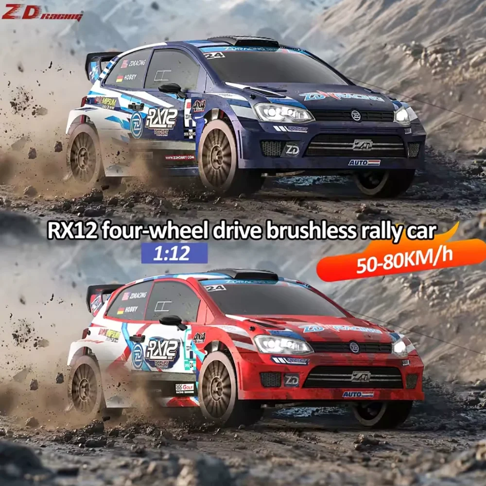 Новый продукт Zd Racing Rx12 Бесщеточный раллийный автомобиль с полным приводом 2,4 г 4-канальный электрический автомобиль с дистанционным управлением Гоночная игрушка для взрослых
Новый продукт Zd Racing Rx12 Бесщеточный раллийный автомобиль с полным приводом 2,4 г 4-канальный электрический автомобиль с дистанционным управлением Гоночная игрушка для взрослых